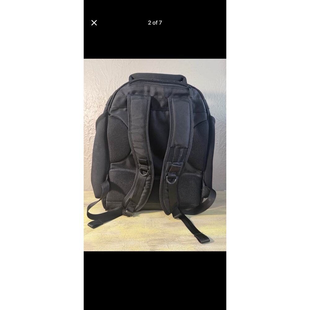 Black Backpack Laptop/travel Backpack View 2